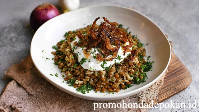 Mujaddara: Hidangan Lentil dan Nasi Khas Timur Tengah